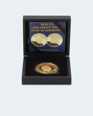 Goldmünze Prinz Philip 2021 Malta
