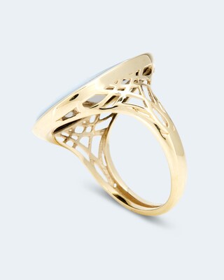 Ring mit Achat Kamee