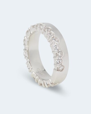 Ring mit Zirkonia