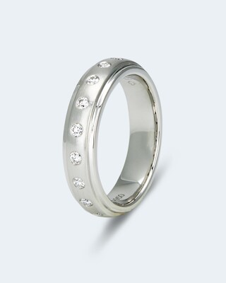 Ring Platin 950 Brillant ca. 0,17 Karat