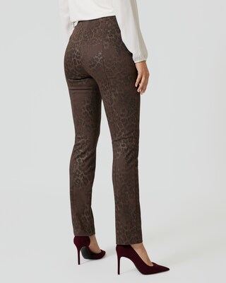 Schlupfhose mit Leo-Druck