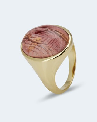 Ring mit Landschaftsopal