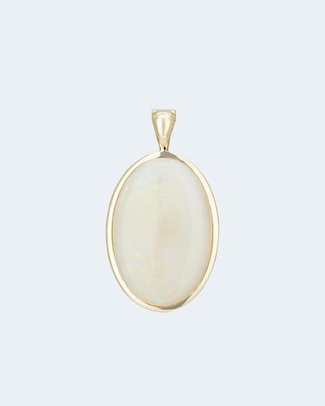 Clipanhänger mit Opal