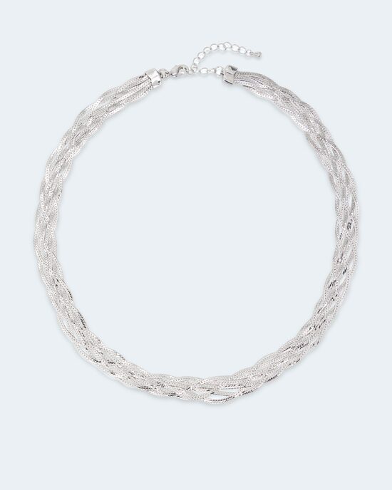 Produktabbildung für Collier im Flecht-Design
