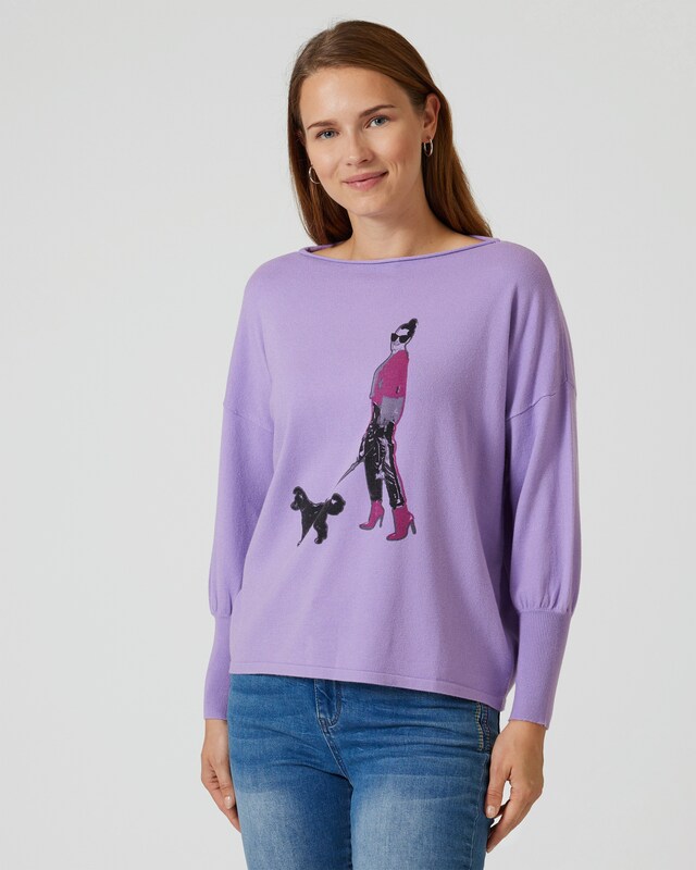 Pullover mit Motiv