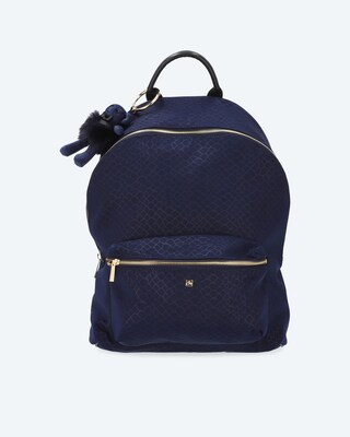 Rucksack mit Teddy-Anhänger