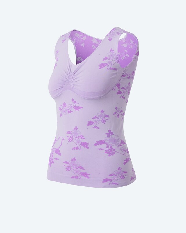 Leichttop mit Blumenmuster