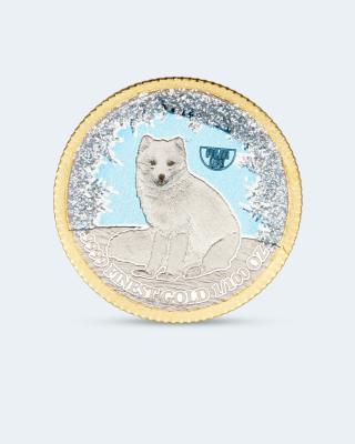 Polar Life Münze Polarfuchs