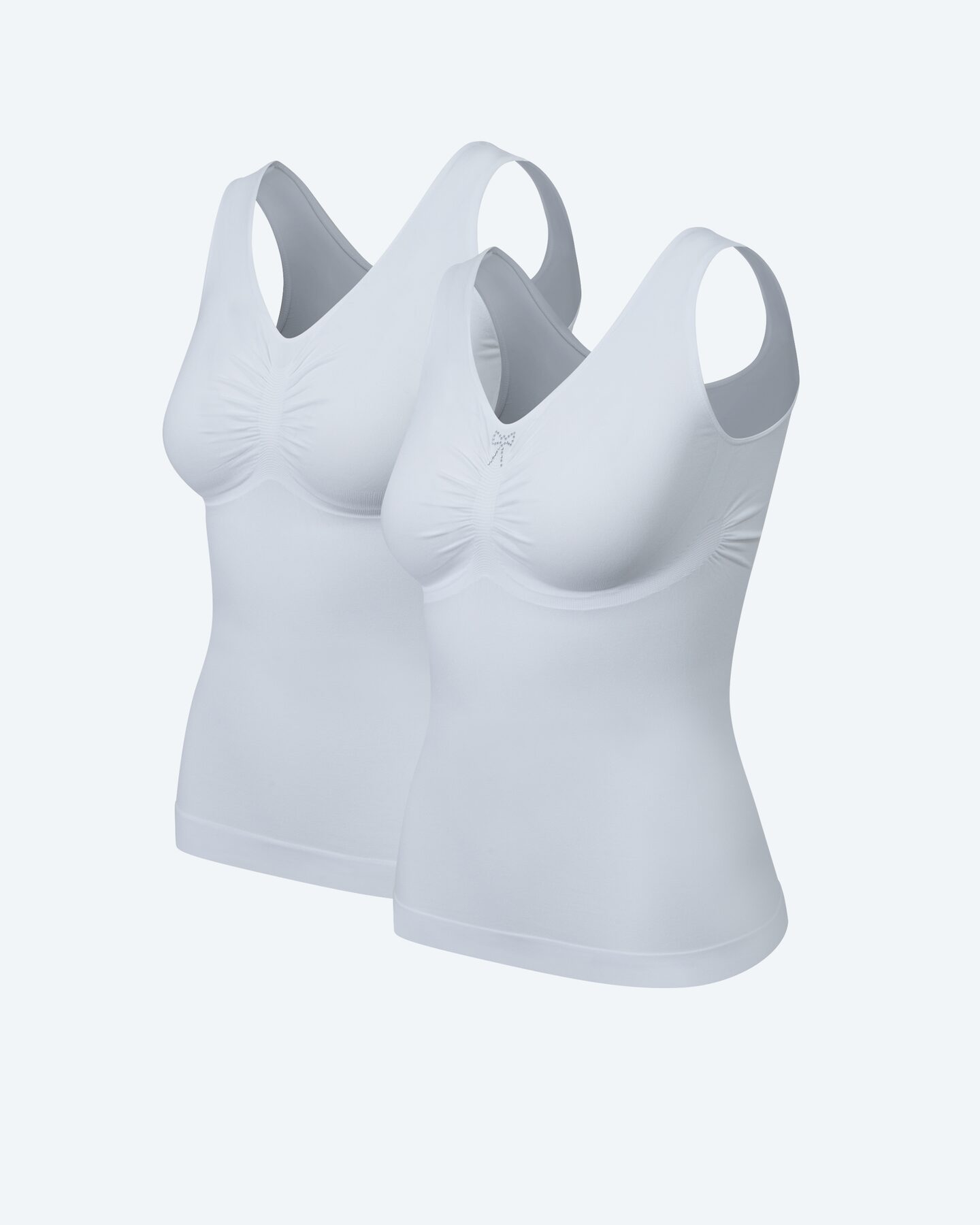 Produktabbildung für Leichttop (uni + Strass) 2tlg.