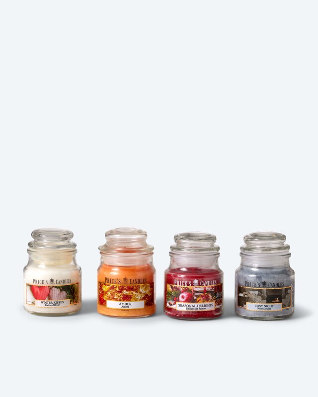 Duftkerzen klein, 4er Set