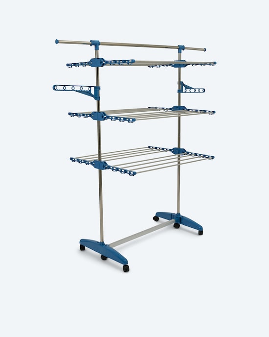 Produktabbildung für Wäsche- und Kleiderständer 2in1