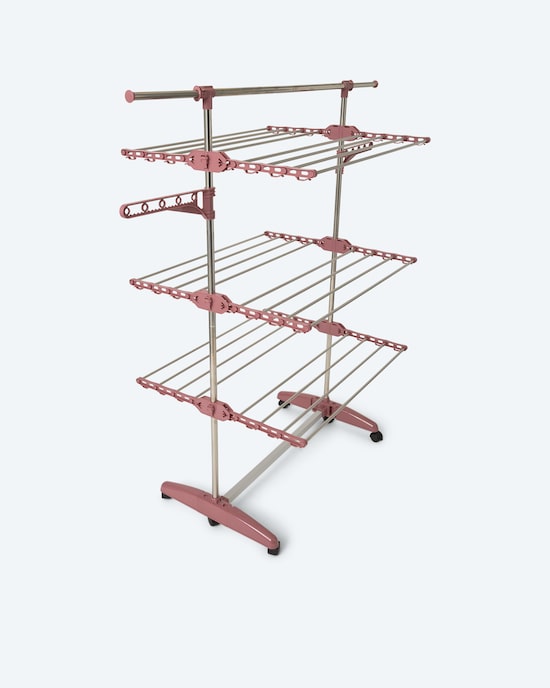 Produktabbildung für Wäsche- und Kleiderständer 2in1