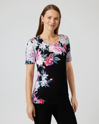 Pullover mit Blumenprint