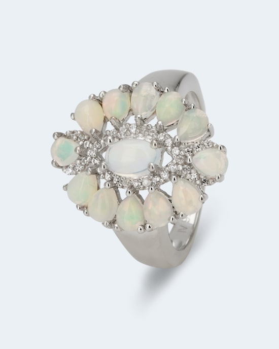 Produktabbildung für Ring mit Äthiopischem Opal