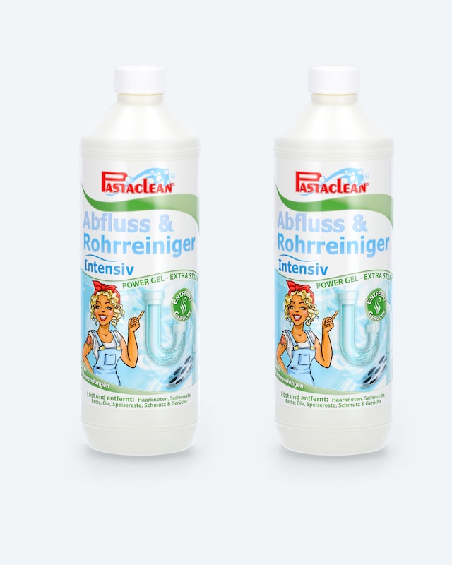 Intensiv-Rohrreiniger extra stark, 2x 1.000 ml