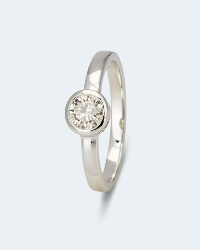 Brillantring 0,50 ct