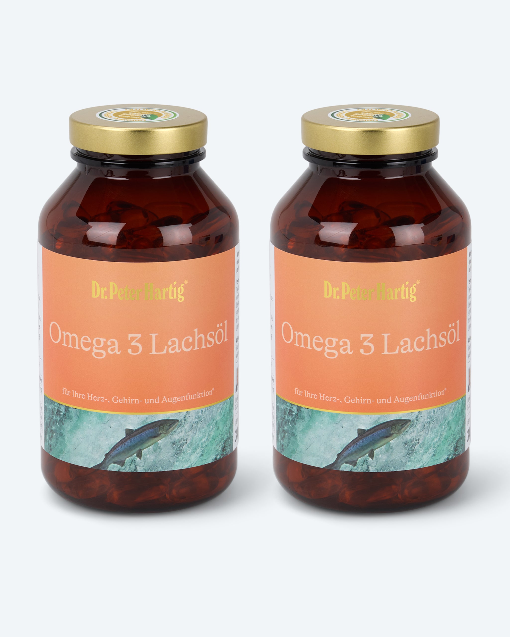 Produktabbildung für Omega 3 Lachsöl, 2x 250 Kps.