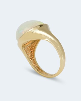 Ring mit Kristallopal