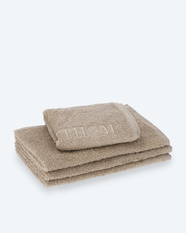 Premium Frottier Gästehandtuch-Set uni, 4tlg.