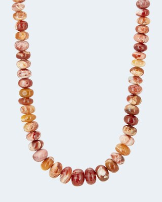 Collier mit Landschaftsfeueropal