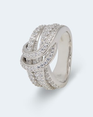 Ring mit Zirkonia