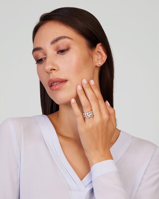 Ring mit Zirkonia
