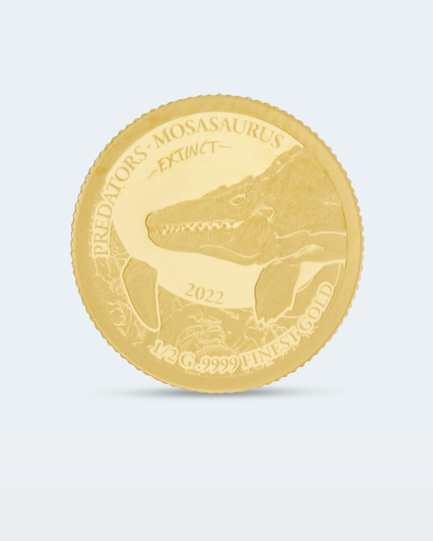Produktabbildung für Goldmünze Extinct Predators Mosasaurus