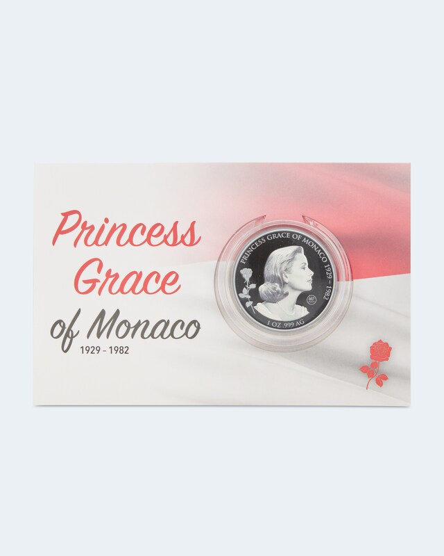 1Oz Silbermünze Grace Kelly 2022