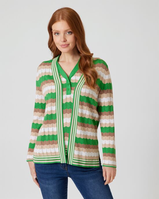 Produktabbildung für Pullover mit Zick-Zack-Muster