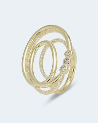 Ring mit Zirkonia
