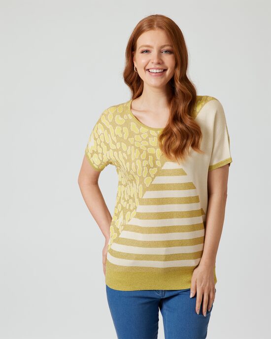Produktabbildung für Kurzarmpullover