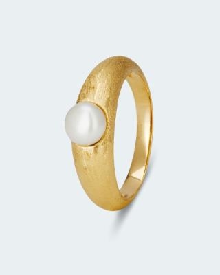 Ring mit SWZ-Perle 6 mm