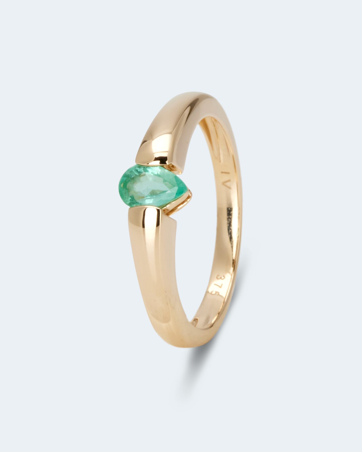 Produktabbildung für Ring mit Smaragd