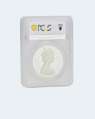 2Oz Silber Gothic Crown Shield 2021 Queen Elizabeth II
