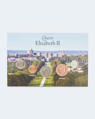 Münzsatz Queen Elizabeth Portraits 2022