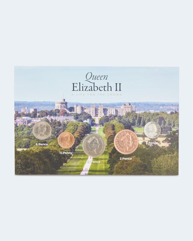 Produktabbildung für Münzsatz Queen Elizabeth Portraits 2022