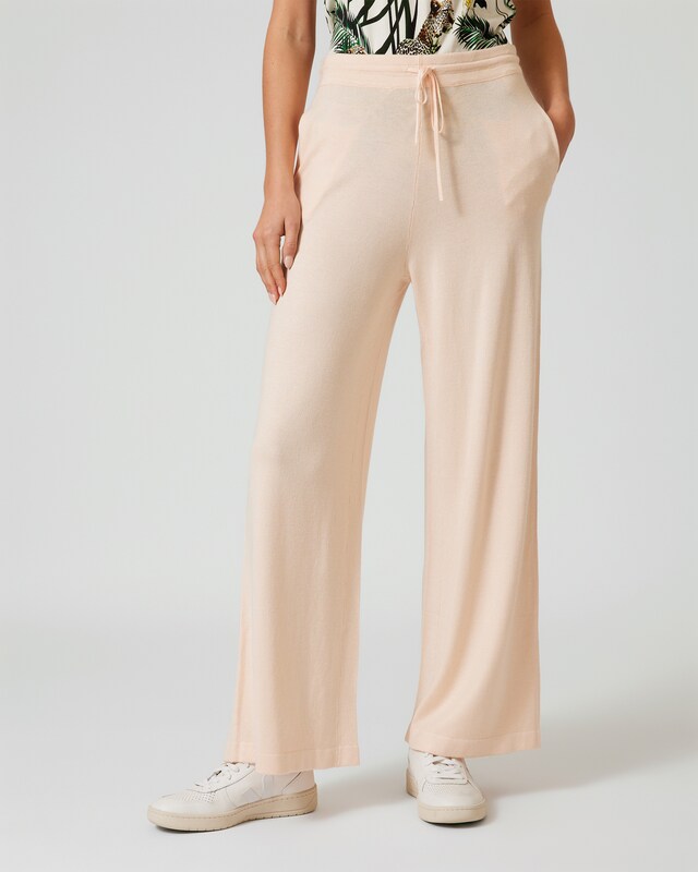 Strick-Freizeithose im Unidesign