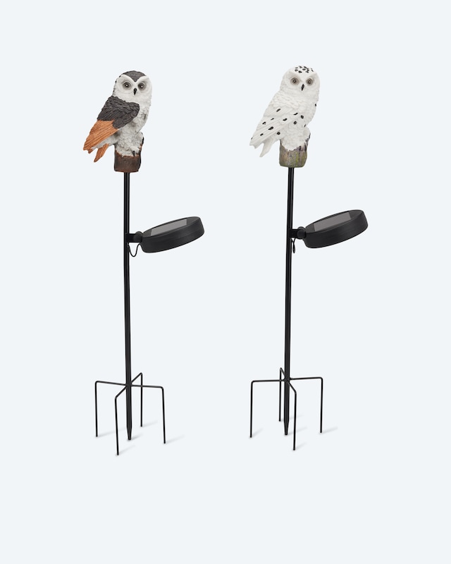 Solar-Gartenstecker Tierpaar 2er-Set