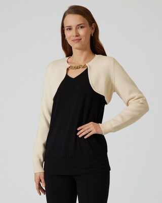 Bolero mit Kette