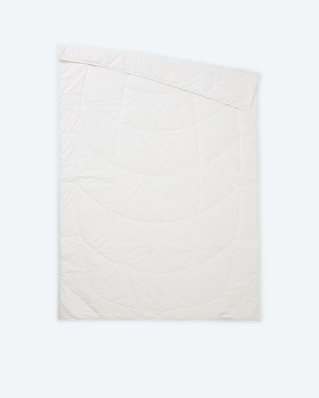 Steppbett mit Wildseide