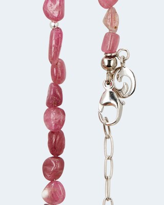 Collier und Armband aus Pink Turmalin