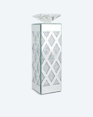 Stumpenkerzenhalter "Glitter"