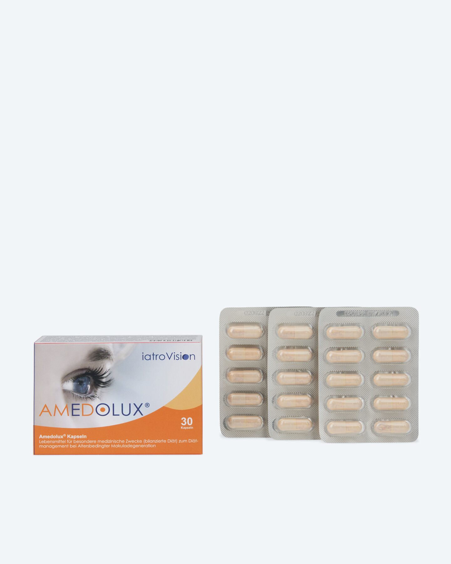 Produktabbildung für Amedolux Augenkapseln, 30 Stk.
