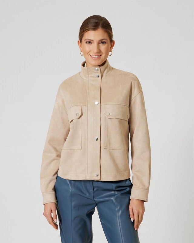 Jacke mit Pattentaschen