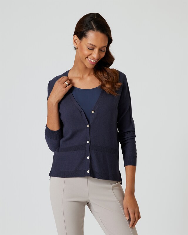 Cardigan mit Kaschmir
