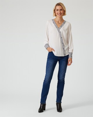 Bluse mit Leobesatz