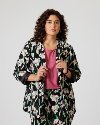 Blazer mit Druck