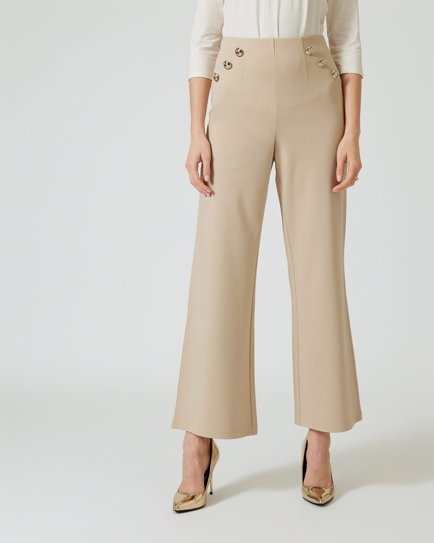 Produktabbildung für Ponte Hose mit Zierknöpfen