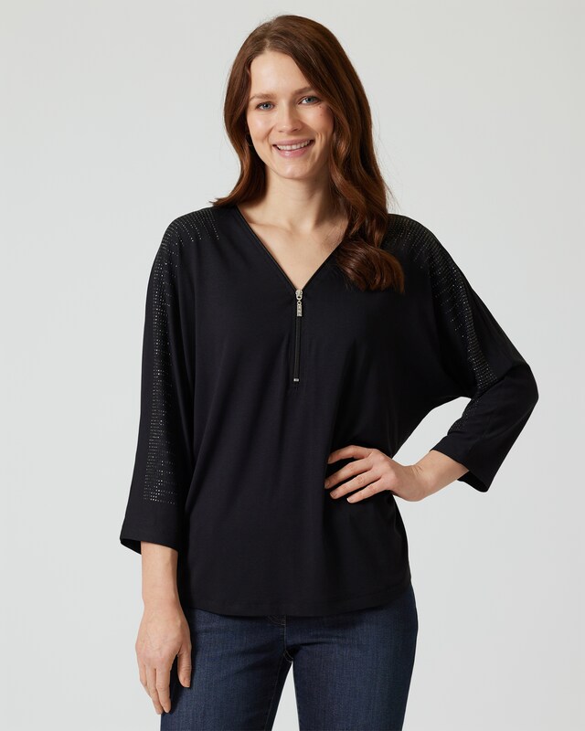Shirt mit Strass