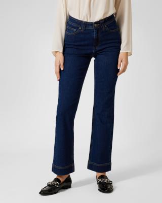 Jeans mit Kontrast-Stepp